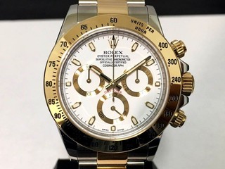 トケマー :: ROLEX / ロレックス :: コスモグラフ デイトナ :: 【現金特価】 ロレックス デイトナ 116523 ランダム番 白文字盤 中古Aランク 10068803 (164334)