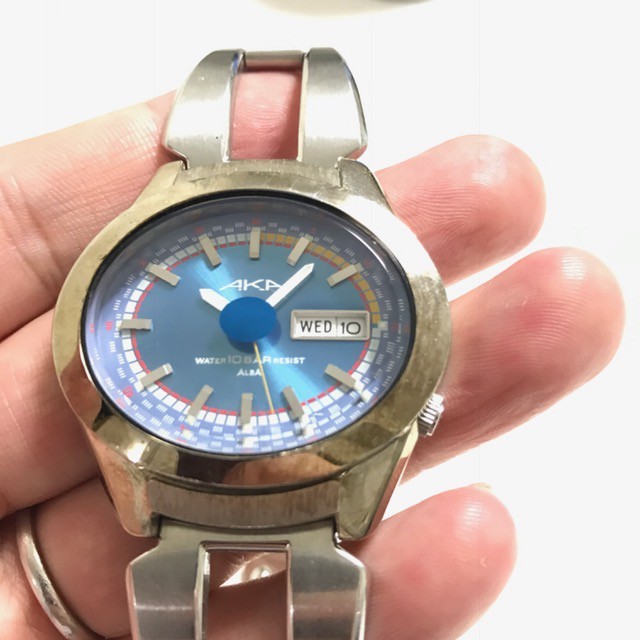 セイコーAKA 電池切れ - 腕時計(アナログ)