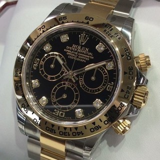 トケマー :: ROLEX / ロレックス :: 【現金特価】ロレックス コスモグラフ デイトナ 116503G ランダム番 メンズ 黒文字盤 自動巻 未使用品 10068528 (145740)