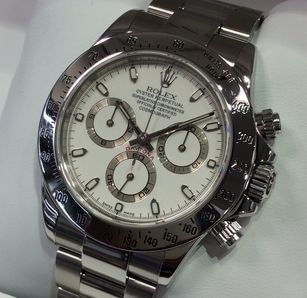 トケマー :: ROLEX / ロレックス :: コスモグラフ デイトナ :: 【現金特価】 ロレックス デイトナ アイボリー F番 Ref.116520 中古品 10033572 (132618)