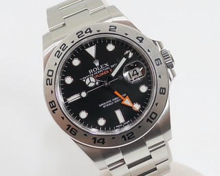 トケマー :: ROLEX / ロレックス :: エクスプローラー :: 【現金特価】ロレックス エクスプローラーⅡ 216570 ランダム番 黒文字盤 中古美品 907231854 (160840)