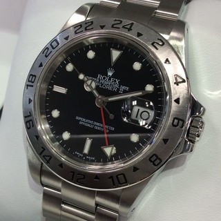 トケマー :: ROLEX / ロレックス :: エクスプローラー :: 【現金特価】 ロレックス エクスプローラーⅡ Ref.16570 黒文字盤 中古B 10050251 (143940)