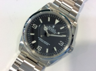 トケマー :: ROLEX / ロレックス :: 【現金特価】 ロレックス エクスプローラーⅠ112470 Ｙ番 メンズ 自動巻 中古AB 10082763 (158785)