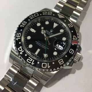 トケマー :: ROLEX / ロレックス :: ロレックス GMTマスターⅡ 116710LN ランダム番 自動巻き 中古AB 2889079 (100477)