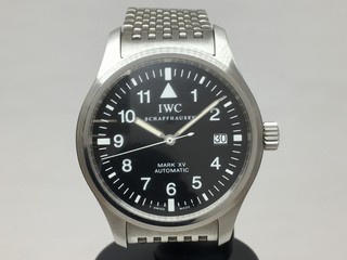 【現金のみ】 IWC パイロットウォッチ マーク15 3253-002（IW325302） 自動巻 中古品 【トケマー宅配出品（出品代行）】201803011 (191136)