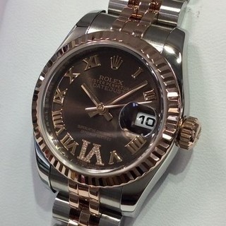 トケマー :: ROLEX / ロレックス :: レディース :: 【現金特価】 ロレックス デイトジャスト Ref.179171 ランダム番 チョコ文字盤 10055092 (142358)