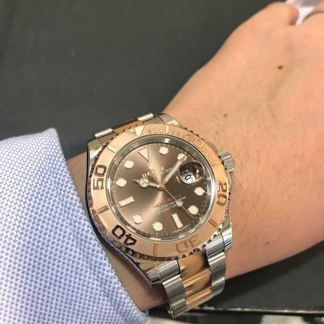 ROLEX ヨットマスター　エバーローズ