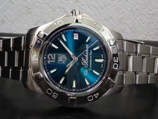 希少 限定モデル TAG Heuer タグホイヤー アクアレーサー バハマ カリビアン WAF211R.BA0806 自動巻 メンズ (210329)