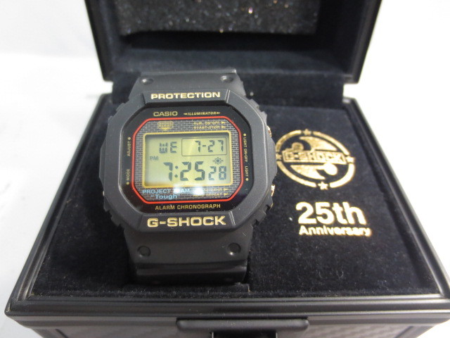 G-SHOCK 25周年モデル フルメタル ゴールド 電波ソーラー