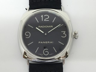 トケマー :: PANERAI / パネライ :: パネライ ラジオミール ベース PAM00210 Hシリアル 中古A メンズ 黒文字盤 手巻き 2877190 (146374)