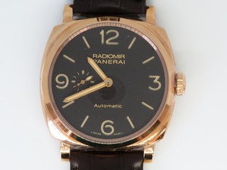 トケマー :: PANERAI / パネライ :: ラジオミール :: 現金特価 PANERAI パネライ ラジオミール 1940 3デイズ オロロッソ PAM00573 未使用品 ランクS (146376)