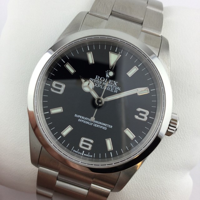 比較検証】ロレックス エクスプローラー1 114270(36mm) VS 214270(39mm